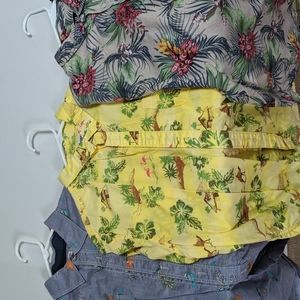 Hawaiian shirts, bundle of 3 . XL